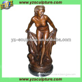 decorative bronze nude woman statue for sale